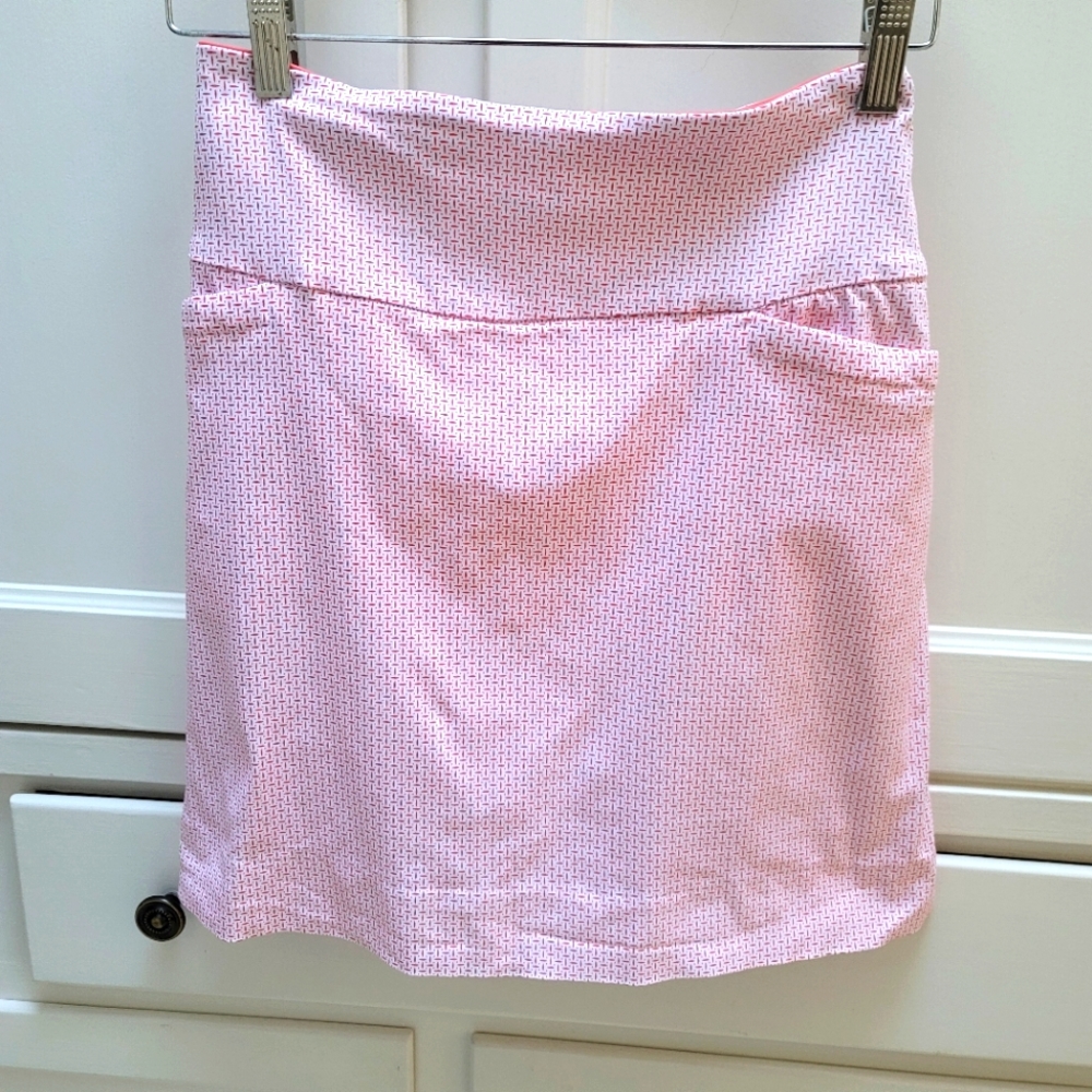 S.C. & CO Ladies' Skort Pull-On, Tummy Control Waistband Red sz Large L - Picture 2 of 9